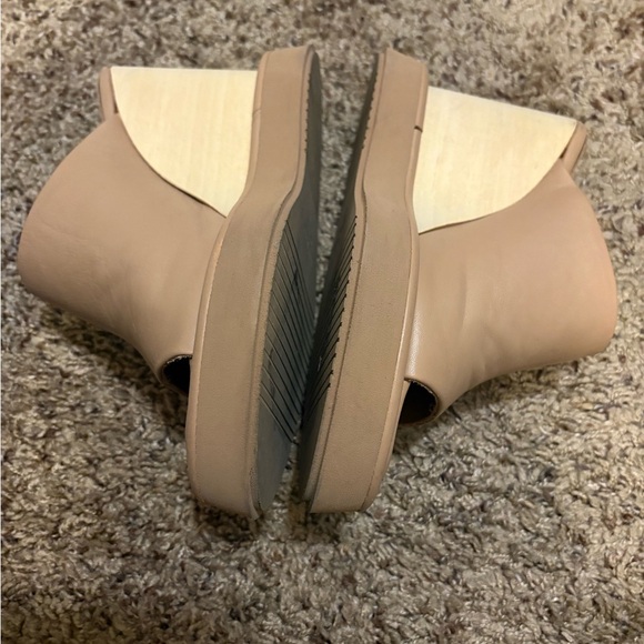 Paloma Barcelo Cream nude Leather Mules size 37 - Picture 6 of 7